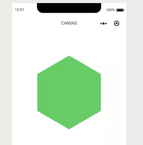 微信小程序-测试游戏生成六边多边形