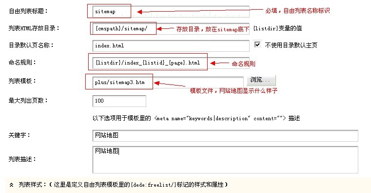 织梦模板DEDECMS系统html地图的制作方法的教程